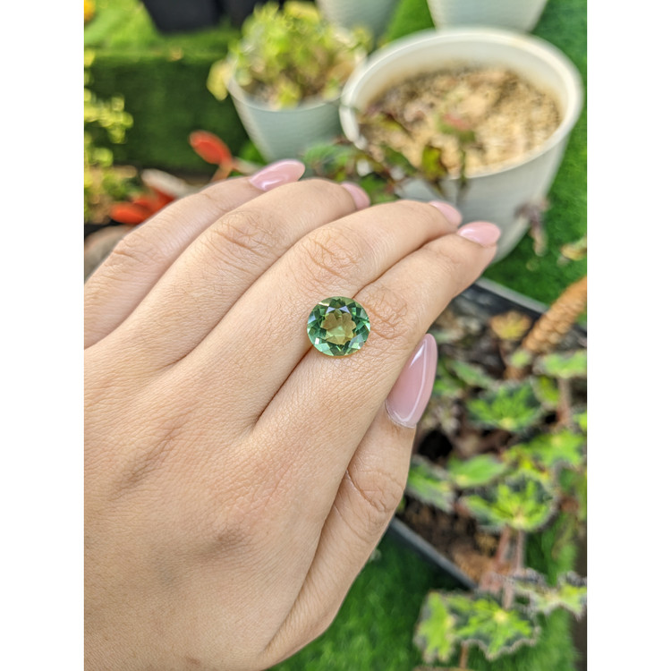 4.66 Ct. Green Prasiolite from Brazil