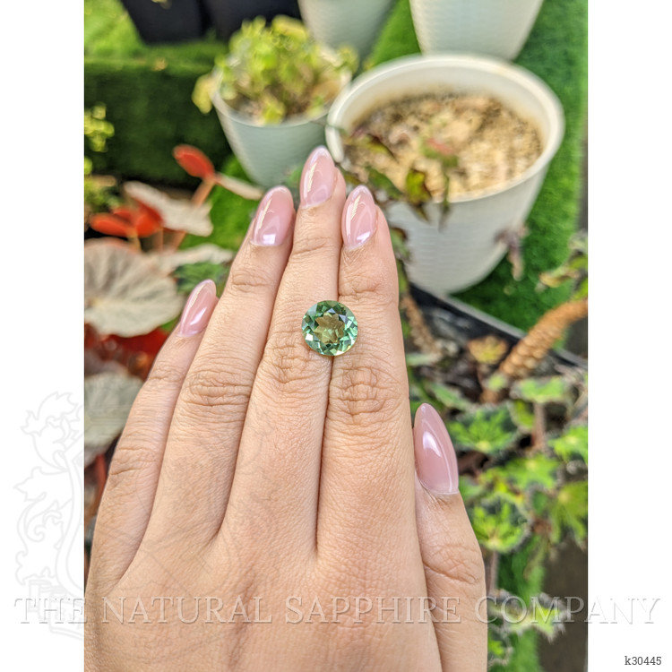 4.66 Ct. Green Prasiolite from Brazil