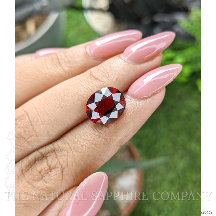 6.43 Ct. Red Garnet from Tanzania
