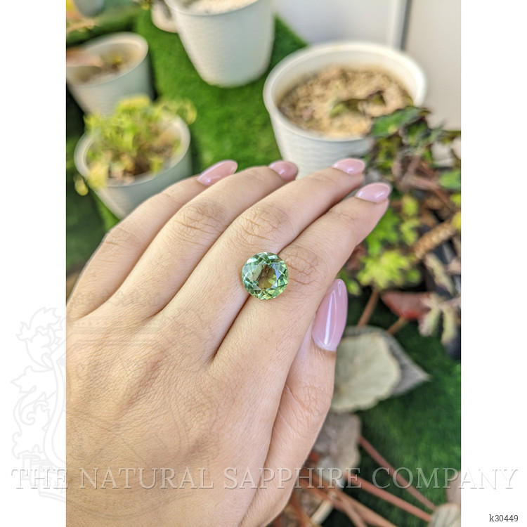 5.67 Ct. Yellowish Green Prasiolite from Brazil