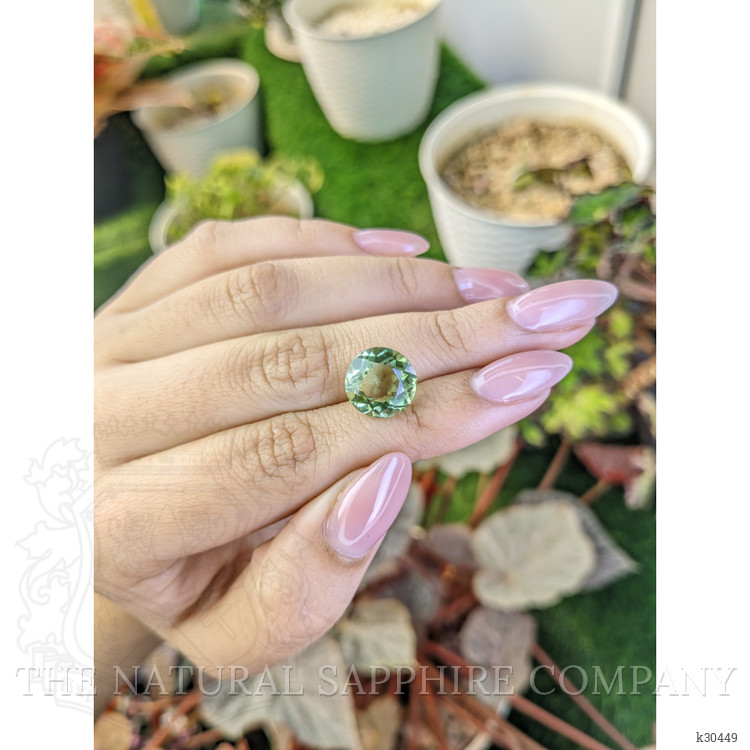 5.67 Ct. Yellowish Green Prasiolite from Brazil