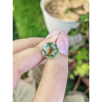5.62 Ct. Green Prasiolite from Brazil Life Style