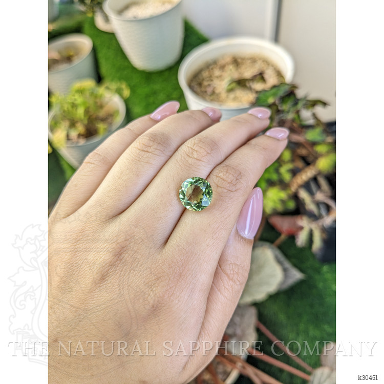 5.62 Ct. Green Prasiolite from Brazil