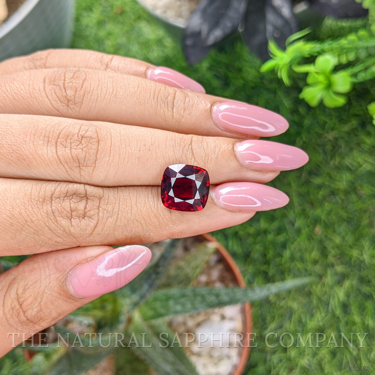 7.63 Ct. Red Garnet from Tanzania