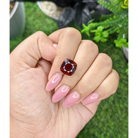 7.63 Ct. Red Garnet from Tanzania Life Style