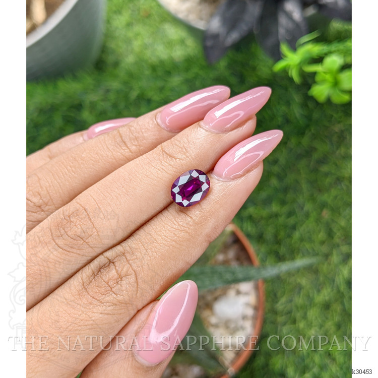 3.00 Ct. Pinkish Purple Garnet from Tanzania