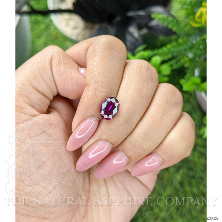 3.00 Ct. Pinkish Purple Garnet from Tanzania