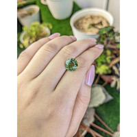 5.04 Ct. Green Prasiolite from Brazil Life Style