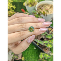 5.04 Ct. Green Prasiolite from Brazil Life Style