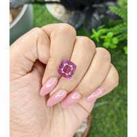 6.38 Ct. Pinkish Purple Rhodolite Garnet from Tanzania Life Style