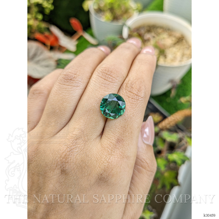 6.76 Ct. Bluish Green Prasiolite from Brazil