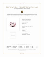 9.01 Ct. Pink Kunzite from Madagascar Scan Report