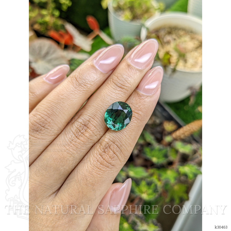 6.91 Ct. Bluish Green Prasiolite from Brazil