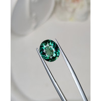 3.49 Ct. Bluish Green Prasiolite from Brazil Life Style