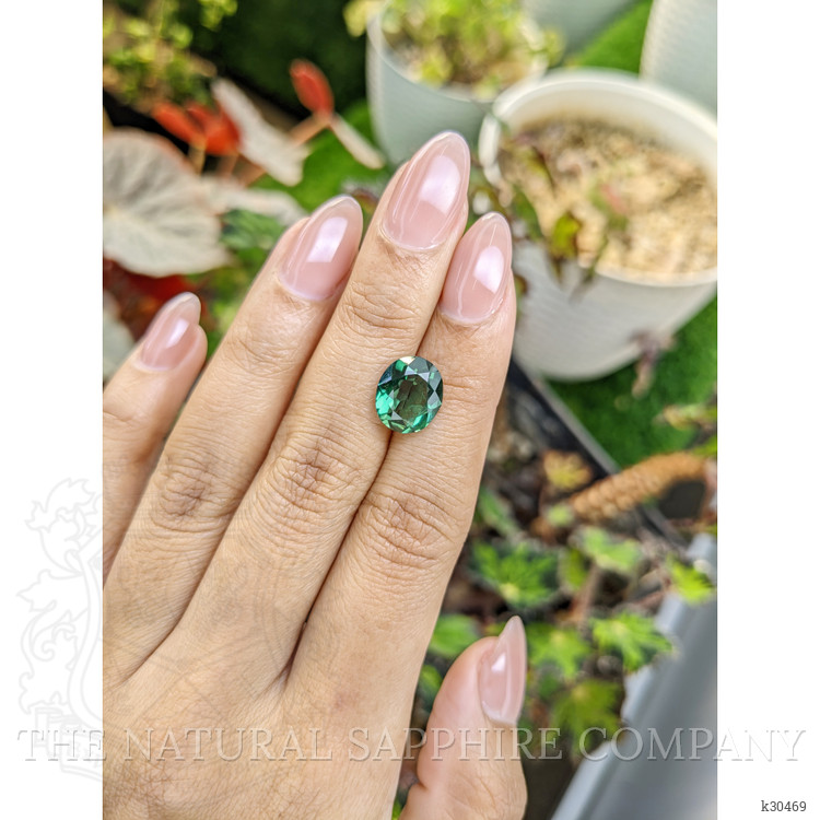 3.54 Ct. Bluish Green Prasiolite from Brazil