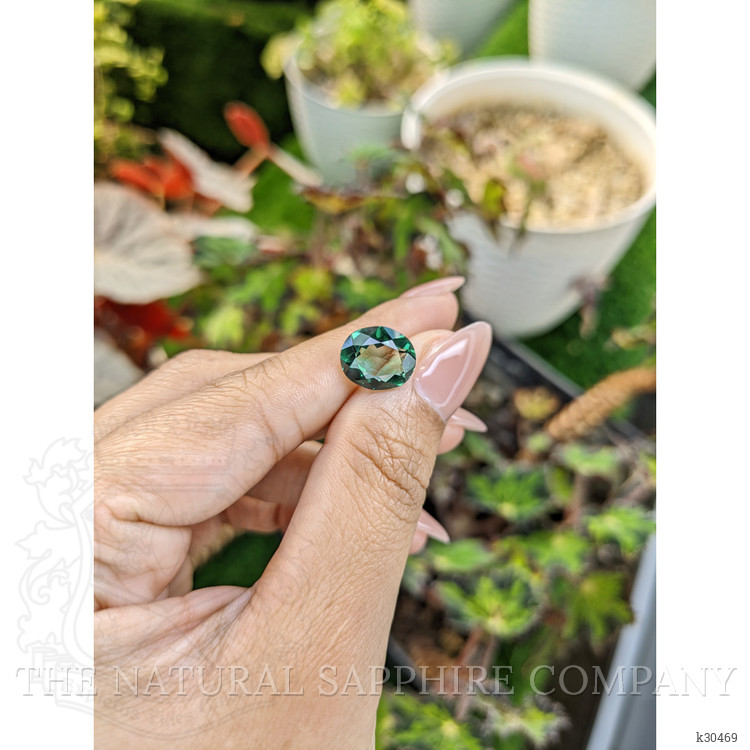 3.54 Ct. Bluish Green Prasiolite from Brazil