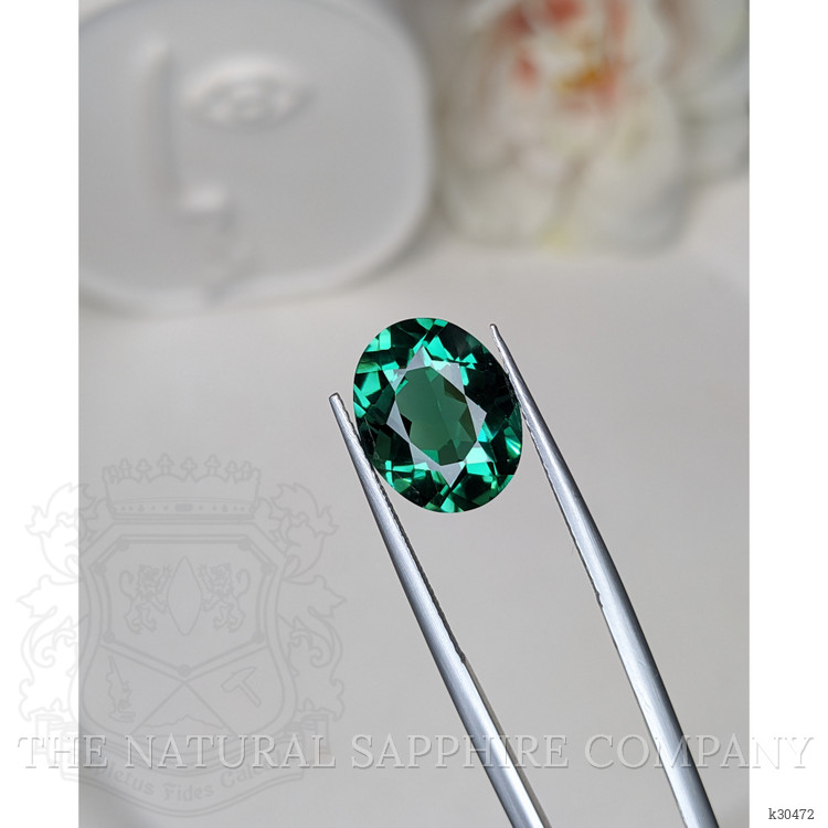 5.55 Ct. Bluish Green Prasiolite from Brazil
