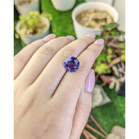 6.06 Ct. Purple Amethyst from Brazil Life Style