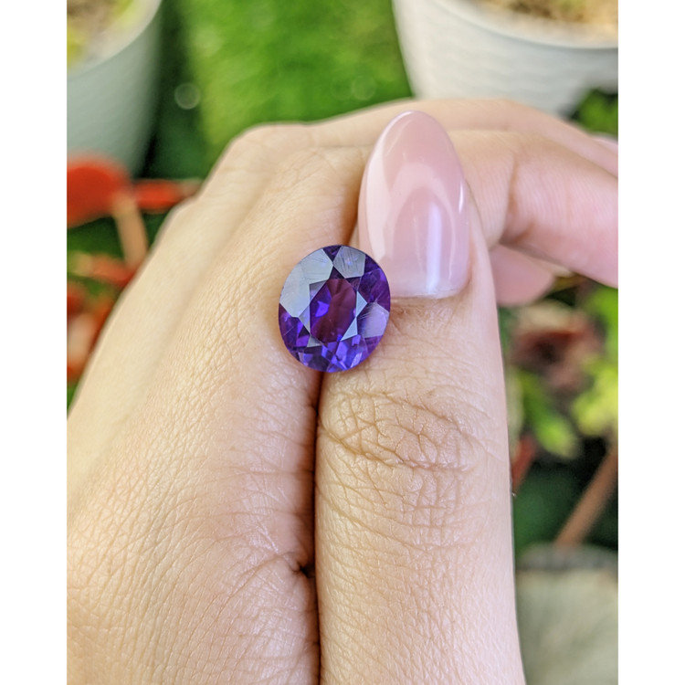 5.01 Ct. Purple Amethyst from Brazil