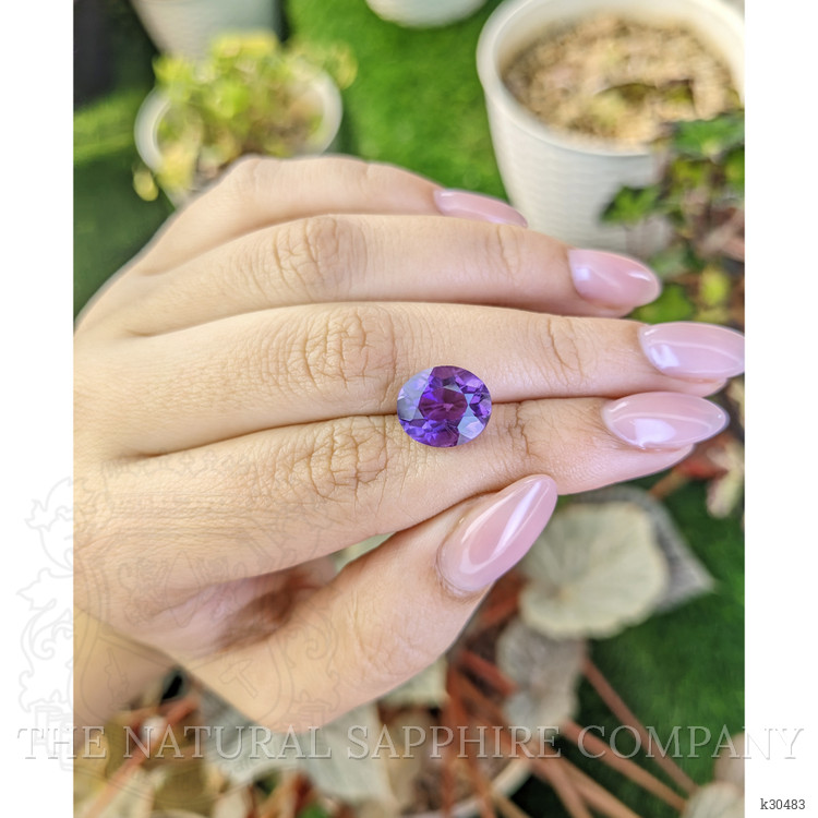 5.01 Ct. Purple Amethyst from Brazil