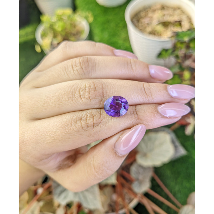 5.01 Ct. Purple Amethyst from Brazil