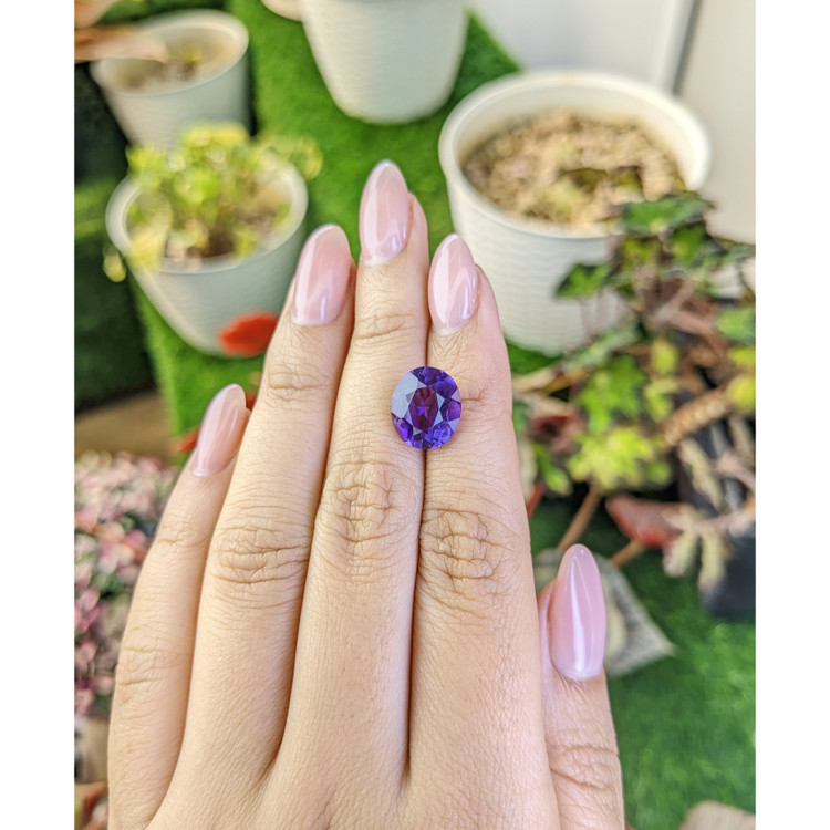 5.01 Ct. Purple Amethyst from Brazil