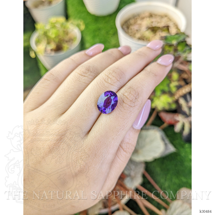 5.90 Ct. Purple Amethyst from Brazil