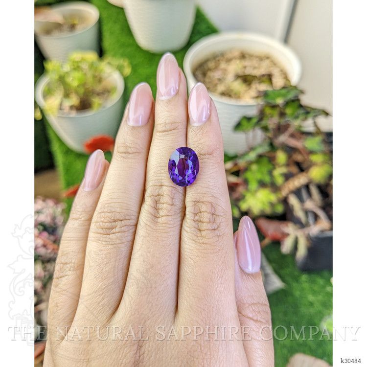 5.90 Ct. Purple Amethyst from Brazil