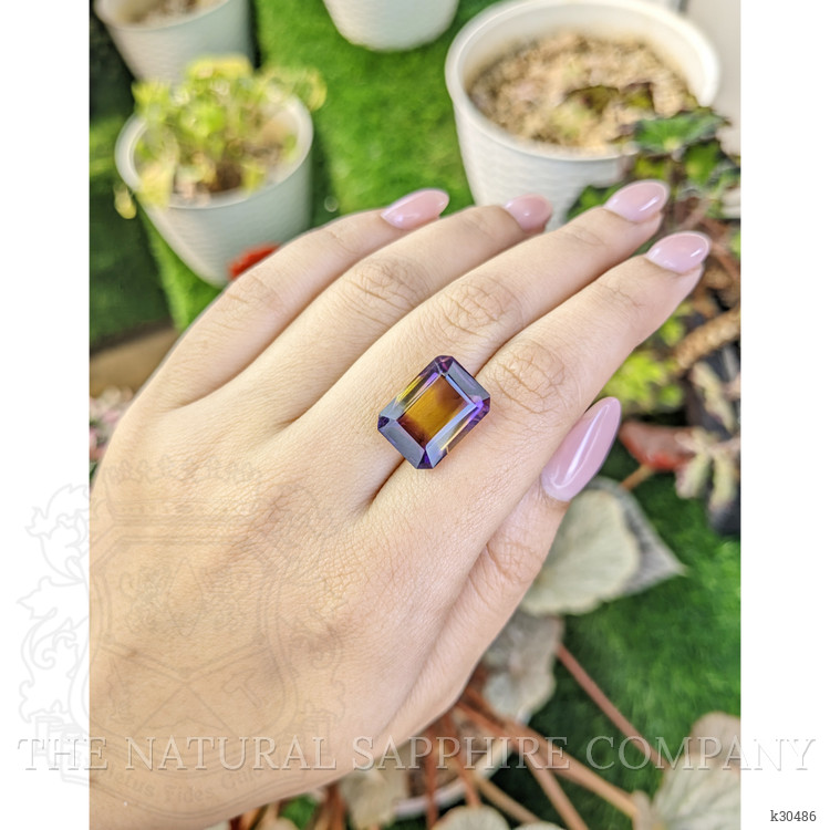 11.05 Ct. Bi Color Ametrine from Brazil