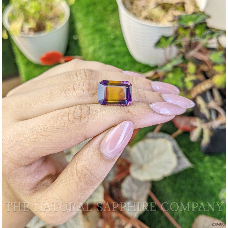 11.05 Ct. Bi Color Ametrine from Brazil