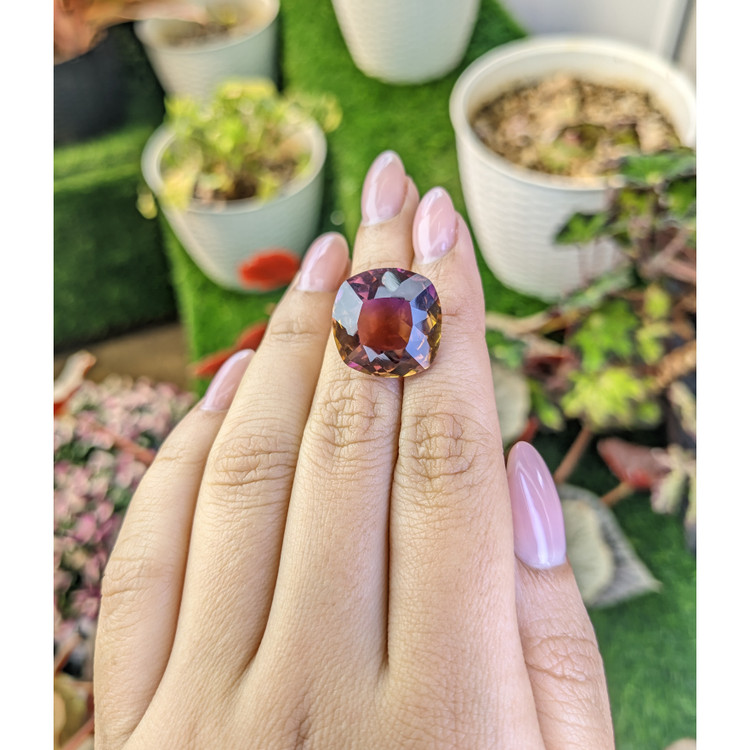 17.48 Ct. Bi Color Ametrine from Brazil