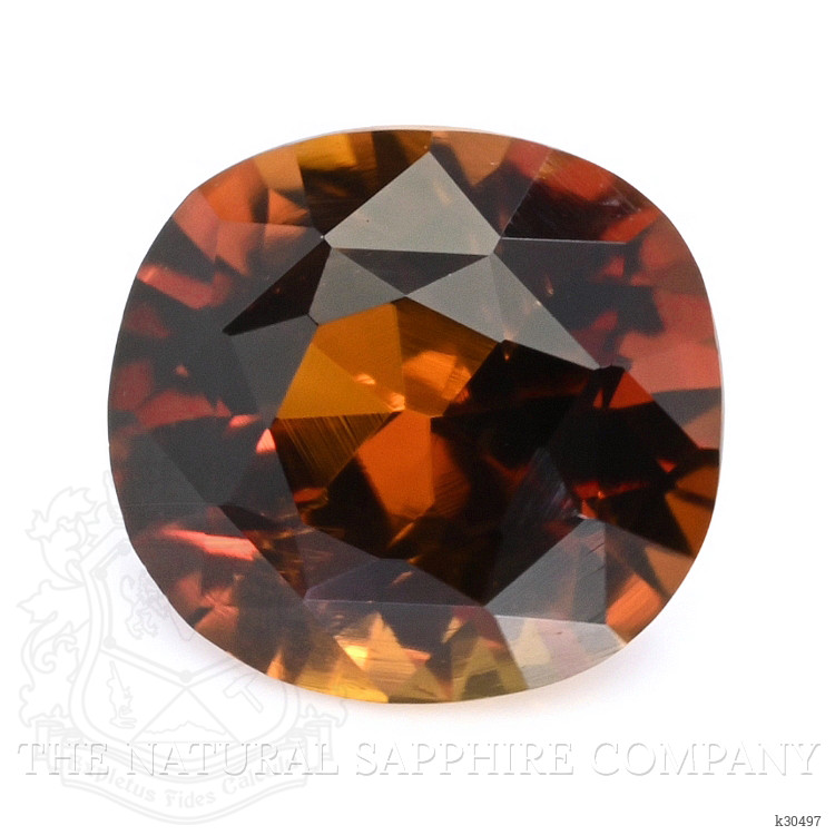 0.80 Ct. Reddish Orange Tourmaline from Ceylon (Sri Lanka)
