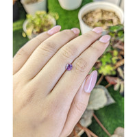 0.67 Ct. Pinkish Purple Tourmaline from Ceylon (Sri Lanka) Life Style