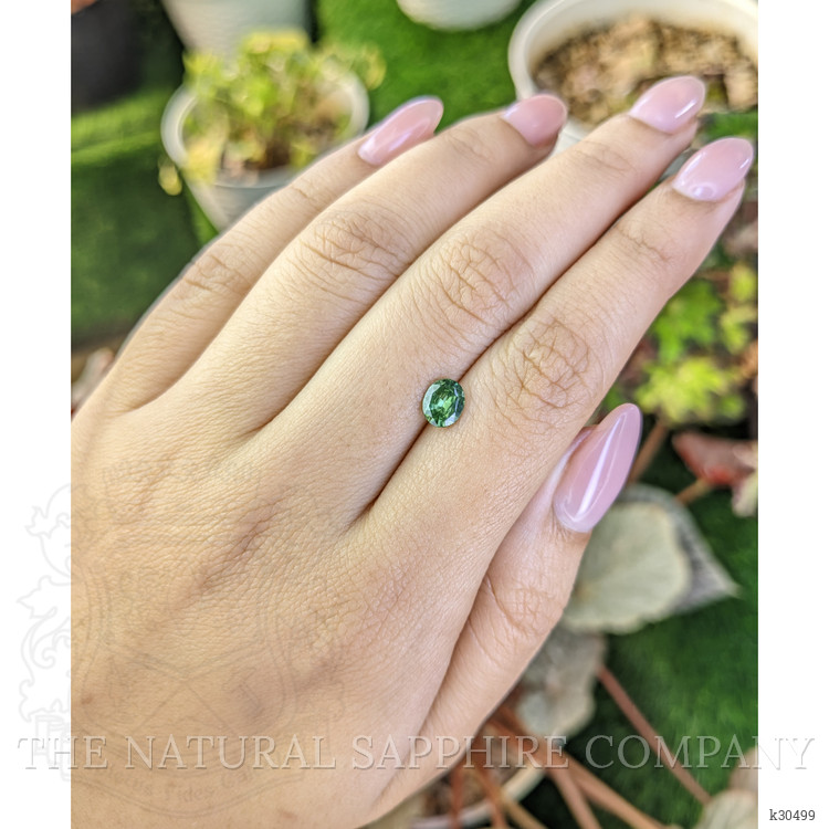 0.84 Ct. Green Tourmaline from Ceylon (Sri Lanka)