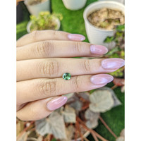 0.84 Ct. Green Tourmaline from Ceylon (Sri Lanka) Life Style