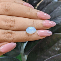 1.89 Ct. Multi Color Cabochon White Opal (Light Opal) from Ethiopia Life Style