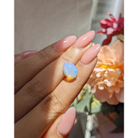2.70 Ct. Multi Color Cabochon White Opal (Light Opal) from Ethiopia Life Style