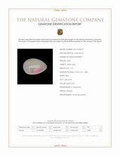 3.12 Ct. Multi Color Cabochon White Opal (Light Opal) from Ethiopia Scan Report