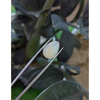 3.12 Ct. Multi Color Cabochon White Opal (Light Opal) from Ethiopia Life Style