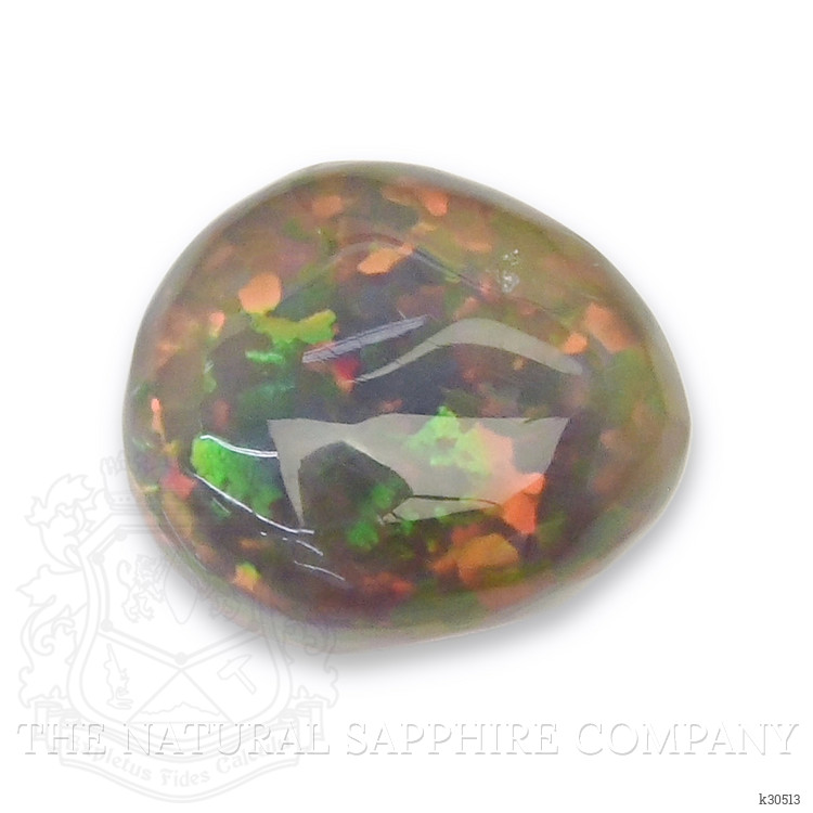 2.77 Ct. Multi Color Cabochon White Opal (Light Opal) from Ethiopia