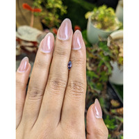 0.45 Ct. Pinkish Purple Spinel from Ceylon (Sri Lanka) Life Style