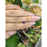 0.74 Ct. Purple Spinel from Ceylon (Sri Lanka) Life Style