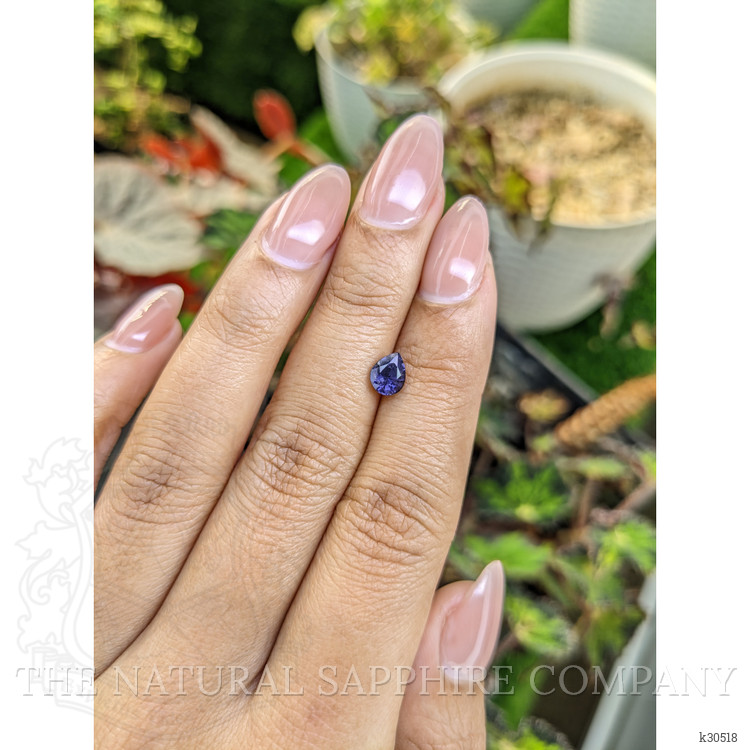 0.74 Ct. Purple Spinel from Ceylon (Sri Lanka)