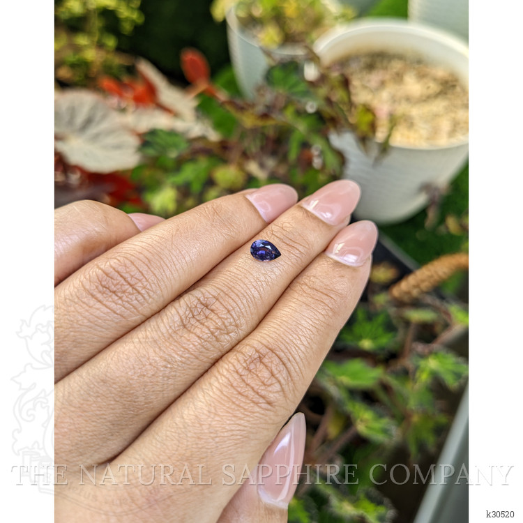 0.53 Ct. Purple Spinel from Ceylon (Sri Lanka)