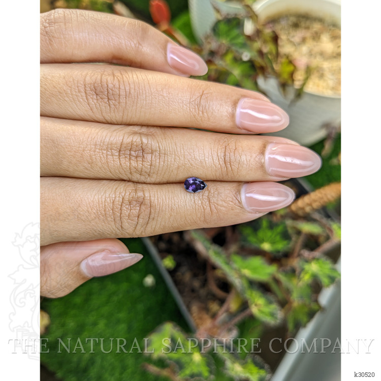 0.53 Ct. Purple Spinel from Ceylon (Sri Lanka)