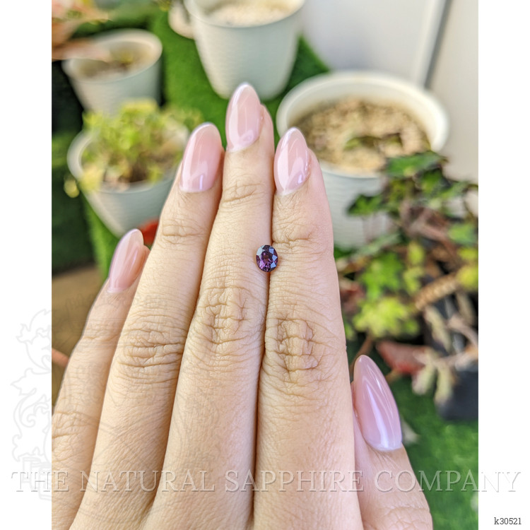0.71 Ct. Purple Spinel from Ceylon (Sri Lanka)