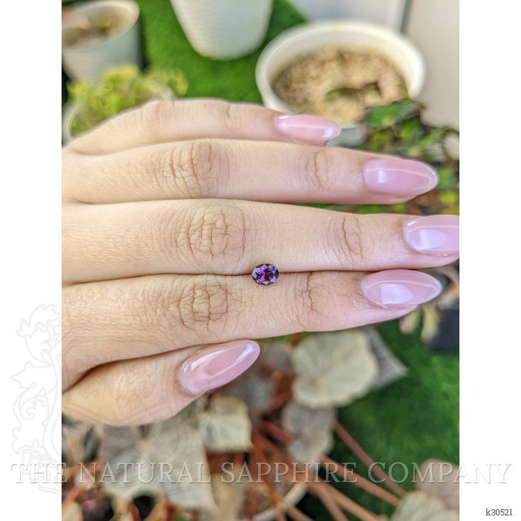 0.71 Ct. Purple Spinel from Ceylon (Sri Lanka)