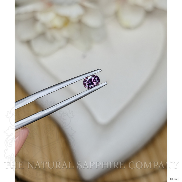 0.45 Ct. Pinkish Purple Spinel from Ceylon (Sri Lanka)