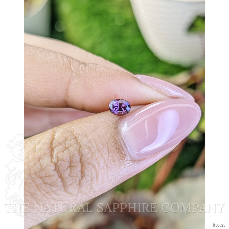 0.45 Ct. Pinkish Purple Spinel from Ceylon (Sri Lanka)
