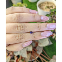 0.27 Ct. Purple Spinel from Ceylon (Sri Lanka) Life Style